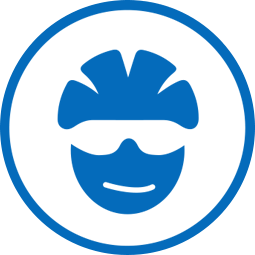 Icon wear a helmet